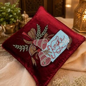 Handmade Beaded & Zardosi Cushion Cover7