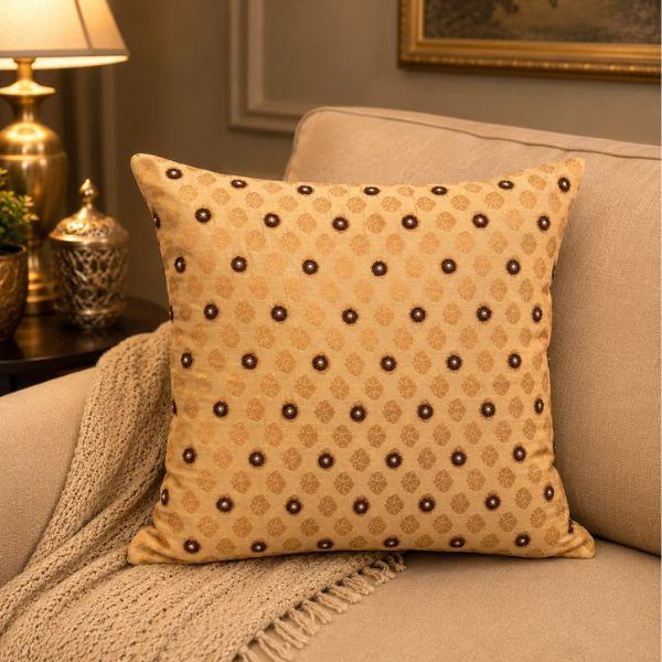 Handmade Beaded & Zardosi Cushion Cover22