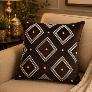 Handmade Beaded & Zardosi Cushion Cover20