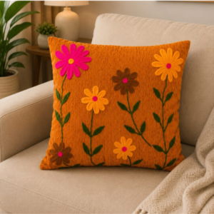 Embroidery Cushion Cover