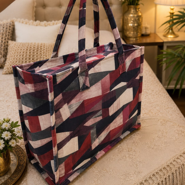Premium Custom Fabric Tote Bag-2 Premium Custom Fabric Tote Bag