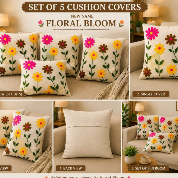 Quilting embroidery cushion cover-2